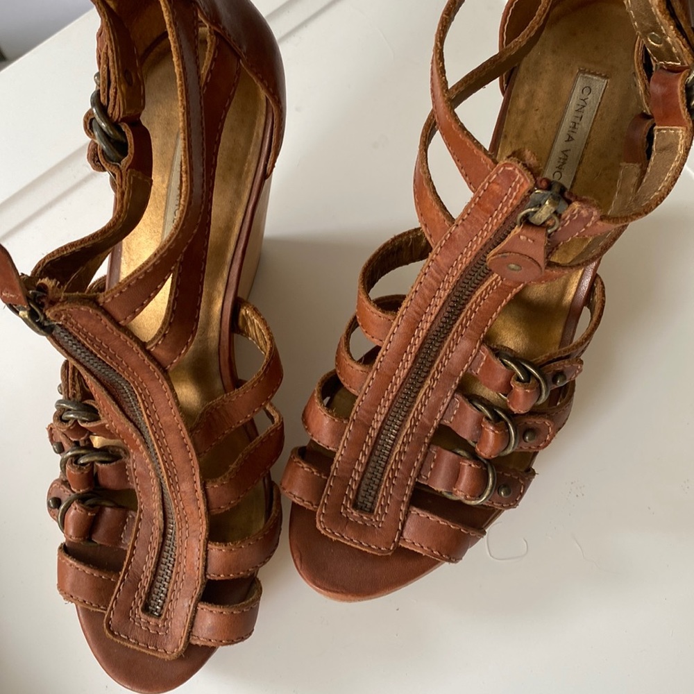 Cynthia Vincent wedges